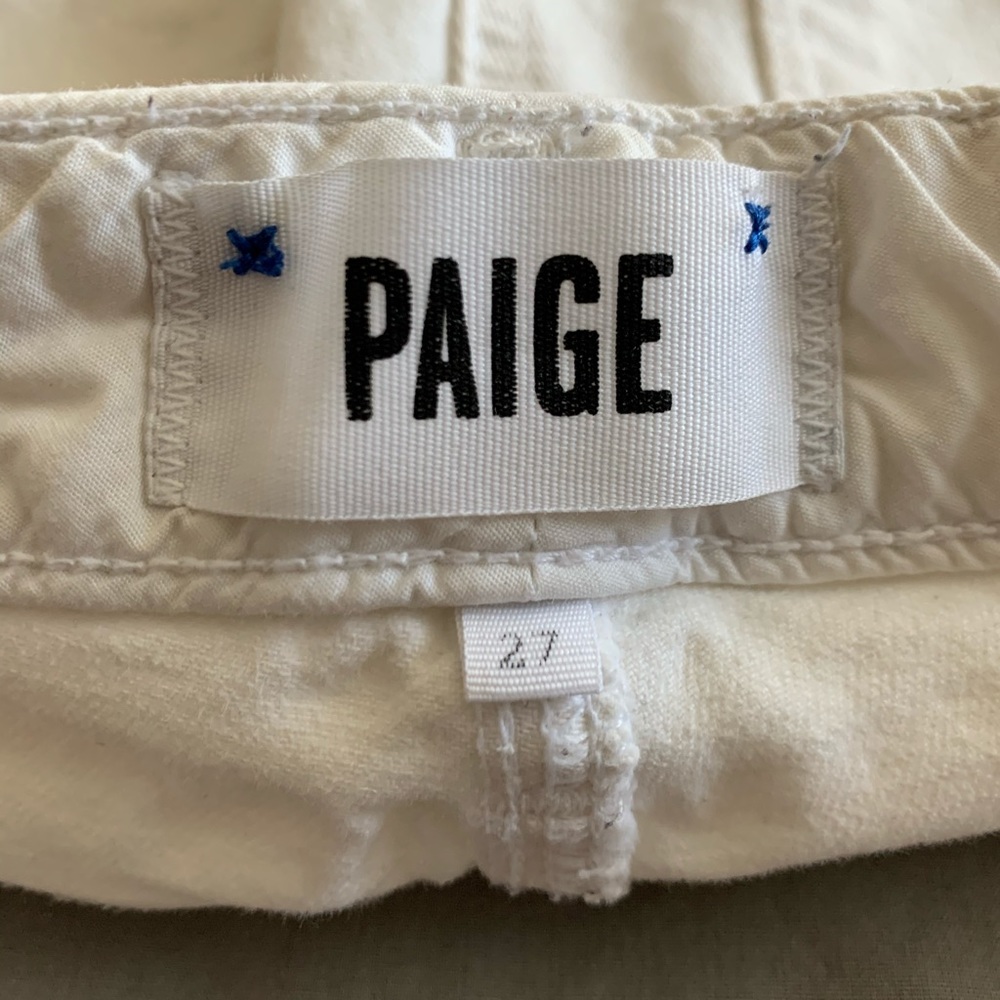 Paige Skyline White Jeans
